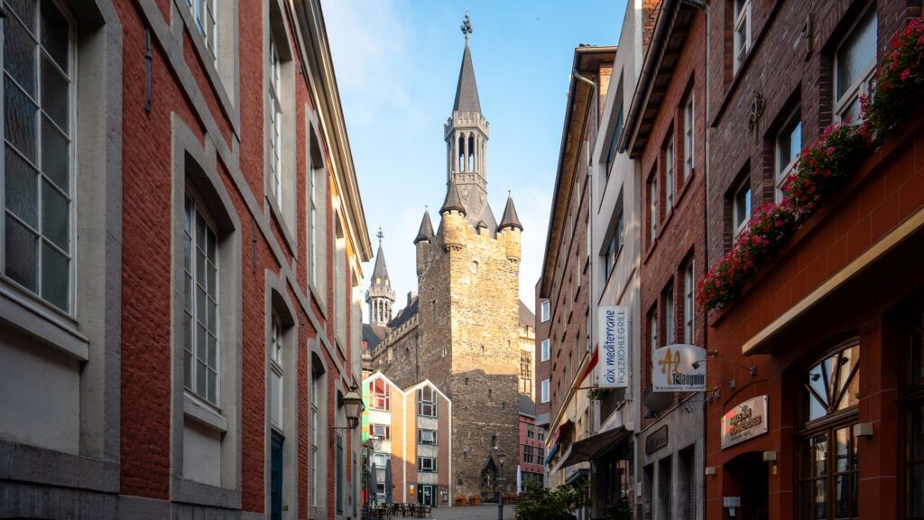 Rommelsgasse mit Blick auf Granusturm