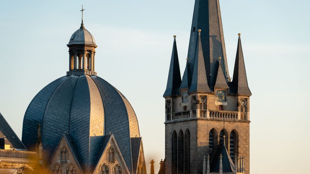Aachener Dom Nahaufnahme